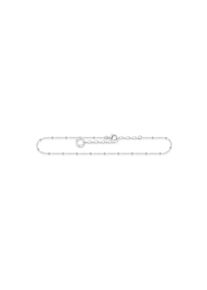 Thomas Sabo Fußkette »Dots Silber, AK0028-001-21-L27V, Dots Gold, AK0028-413-39-L27V« silberfarben
