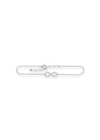 Thomas Sabo Fußkette »AK0001-051-14-L27v«, mit Zirkonia silberfarben Fußschmuck
