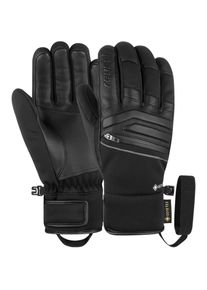 Reusch Mercury Skihandschuhe Herren - schwarz - Gr. 7 1/2 - Polyester/Leder/Polyamid