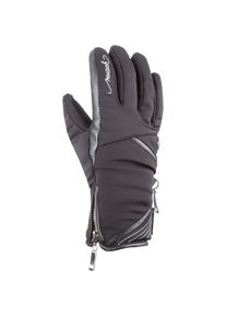 Reusch Lore Skihandschuhe - schwarz - Gr. 7 - Polyamid/Leder/Polyester