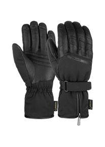 Reusch Icarus Skihandschuhe Herren - schwarz - Gr. 8 - Polyester/Leder/Elastan