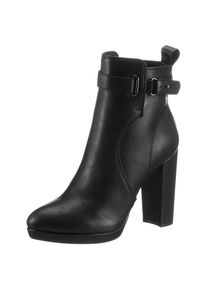 Buffalo High-Heel-Stiefelette »AUDRINA 2«, mit Zierriemchen schwarz 41 In eleganter Optik, PeTA-APPROVED- VEGAN