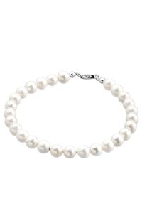 Elli, Femmes Bracelet, argent / blanc perle