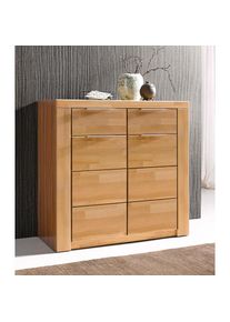 Kommode &raquo;Zara&laquo;, Breite 100 cm , beige , Woltra , Kernbuche teilmassiv