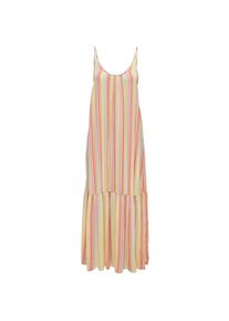 Only Maxikleid »ONLKIMMY STRAP MAXI DRESS«, mit Volant braun S (36) N-Gr Cloud Dancer Stripes Sommerkleid von Only