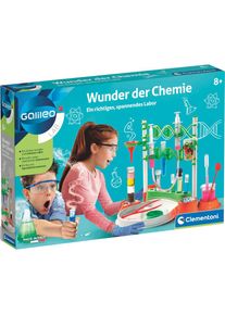Clementoni® Experimentierkasten »Galileo, Wunder der Chemie«, Made in Europe bunt