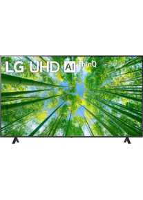 LG LCD-LED Fernseher &raquo;86UQ80009LB&laquo;, 217 cm/86 Zoll, 4K Ultra HD, Smart-TV schwarz &alpha;7 Gen5 AI Processor 4K mit AI Picture Pro und AI Sound