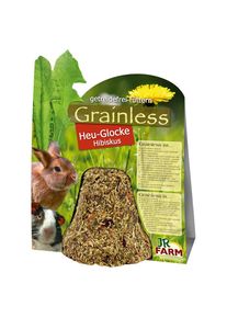 125g Grainless Heu-Glocke Hibiskus JR FARM für Kleintier