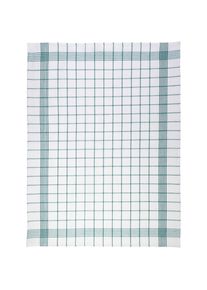 Geschirrtuch »Leinen, kariert«, (Set, 3 tlg.) , grün , stuco , weiss/grün