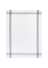 Geschirrtuch »Leinen, gestreift«, (Set, 3 tlg.) , grau , stuco , weiss/grau