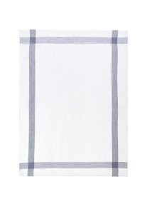 Geschirrtuch »Leinen, gestreift«, (Set, 3 tlg.) , blau , stuco , weiss/marine