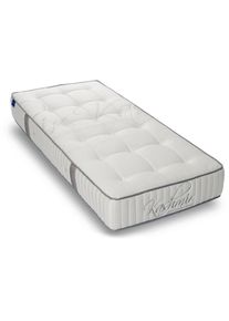 REVOR BEDDING Taschenfederkernmatratze »Kaschmir Anatomic 1500 Viscogel«, 28 cm cm hoch, 1500 Federn, (1 St.), mit Kaschmirbezug weiß