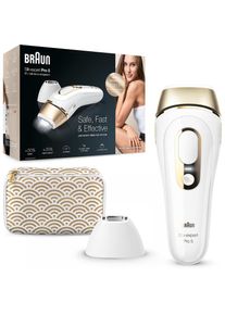 Braun IPL-Haarentferner »Silk·Expert Pro 5 PL5137«, 400.000 Lichtimpulse, für dauerhaft sichtbare Haarentfernung, für Körper und Gesicht goldfarben...