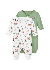name it Strampler »NBMNIGHTSUIT 2P ZIP FIREFIGHTER NOOS« weiß 98 N-Gr Kashmir Doppelpackung Schlafanzüge von name it für Jungen