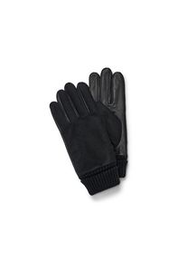 Gants en cuir, Noir, Taille: 8,5, Tchibo