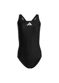 adidas Performance, Femmes Maillot de bain sport '3 Bar', noir / blanc