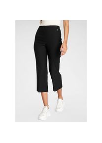 Bruno Banani 7/8-Hose, elastisches, pflegeleichtes Material NEUE KOLLEKTION schwarz 38 N-Gr Schlichte Basic-Hose von Bruno Banani