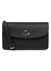 LANCASTER Paris Umhängetasche »Clutch Small City Philos«, aus Leder schwarz