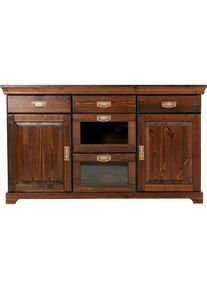 Sideboard &raquo;Ruegen&laquo;, Breite 145 bzw. 180, H&ouml;he 85 cm , braun , Home Affaire , fsc , dunkelbraun
