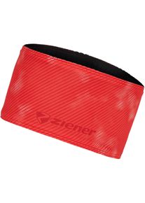 Ziener Isus Stirnband Damen - rot - Gr. Einheitsgröße - Polyester/Elastan