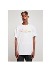 Urban Classics Kurzarmshirt »Herren Script Logo Tee« weiß XL white UC Men