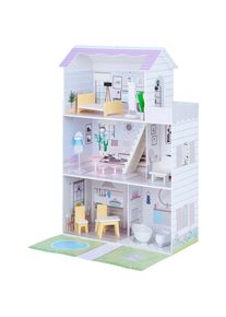 TEAMSON™ KIDS Puppenhaus »Olivia's Little World, Grand Home & Garden«, mit Licht lila