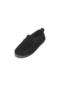 Marc O'Polo MARC O'POLO Hausschuh »aus Velours-Rindleder« schwarz 39 Aus Velours-Rindleder
