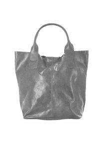 FORTY° FORTY° Shopper, echt Leder, Made in Italy schwarz Taschen