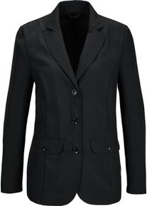 Damen Blusenblazer schwarz
