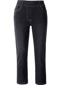 Damen 7/8-Jeans black-denim