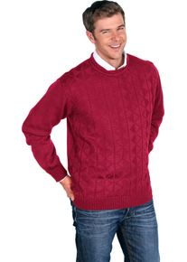 Herren Pullover bordeaux