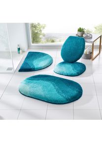 Grund Witt Badematte, blau, Größe 6 - Deckelbezug, 100% Polyacryl