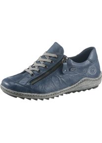 Remonte Damen Schnürschuh jeansblau