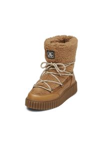 Marc O'Polo MARC O'POLO Stiefelette »mit flauschigem Teddyfutter« braun 40 hellbraun Teddy-Futter aus recyceltem PET