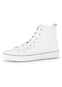 Gabor Sneaker, mit Reißverschluss weiß 39 High-Top Sneaker mit bequemer Best Fitting Ausstattung