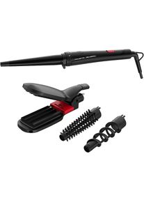 Rowenta Multihaarstyler »x Karl Lagerfeld CF422L Infinite Looks 9-in-1 Multistyler«, 4 Aufsätze}, Haarglätter, Kreppeisen, Lockenstab,...