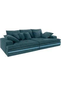 MR. COUCH Big-Sofa »Haiti AC«, wahlweise mit Kaltschaum (140kg Belastung/Sitz) und AquaClean-Stoff blau petrol