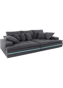 MR. COUCH Big-Sofa »Haiti AC«, wahlweise mit Kaltschaum (140kg Belastung/Sitz) und AquaClean-Stoff grau stone