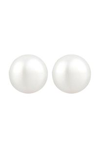 Elli, Femmes Boucles d'oreilles, blanc perle