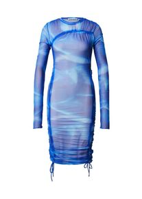 Oval Square, Femmes Robe 'Space', bleu / bleu clair / blanc