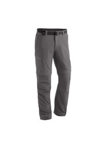 Maier Sports Funktionshose »Tajo 2«, Herren zipp-off Wanderhose, atmungsaktive Outdoor-Hose grau 52 Normalgrößen mittelgrau Funktionale Wanderhose...