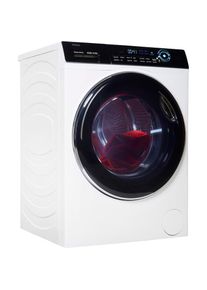 Haier Waschtrockner »HWD100-B14979« weiß XL Drum (525mm): verbesserte Waschleistung durch effektiveres Eindringen des Waschmittels in die Fasern