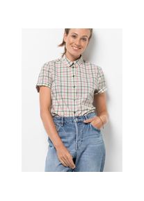 Jack Wolfskin Karobluse »LITTLE LAKE SHIRT W« grün XXL (48) moosgrün-kariert Bluse
