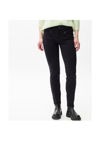 Brax 5-Pocket-Hose »Style SHAKIRA« schwarz 34K (17) Kurzgrößen Damenhose in winterlicher Thermo-Jersey Qualität