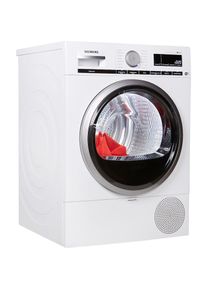 Siemens Wärmepumpentrockner »WT47XM40«, iQ700, 8 kg, mit intelligentCleaning System weiß Sensorgesteuerte autoDry-Technologie verhindert Einlaufen...