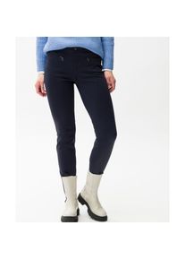 Brax 5-Pocket-Hose »Style SHAKIRA« blau 40L (80) Langgrößen navy Damenhose in winterlicher Thermo-Jersey Qualität