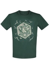 Dungeons and Dragons Dice T-Shirt grün