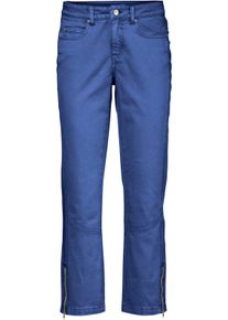 Heine Witt Damen Röhrenhose mit Bauchweg-Einsatz vorn, tinte, Größe 42, 98% Baumwolle, 2% Elasthan. Miedereinsatz: 85% Polyamid, 15% Elasthan