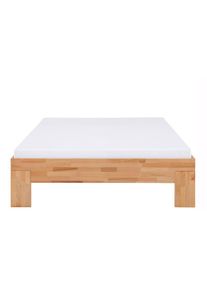 Massivholzbett &raquo;Toronto&laquo; , beige , Home Affaire , kernbuche