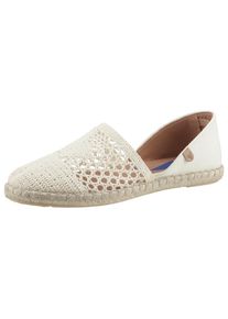 VERBENAS Espadrille »Carmen Calpe«, in aktueller Häkel-Optik beige 41 Lässiger Espadrille mit aufwendiger Rahmennaht